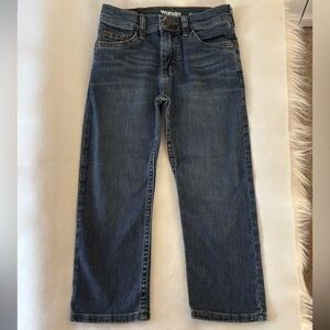 Wrangler Classic Straight Denim Blue Jeans Boys 5